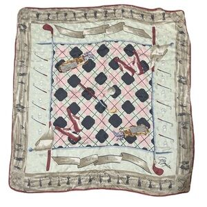 R Zanghellini silk scarf